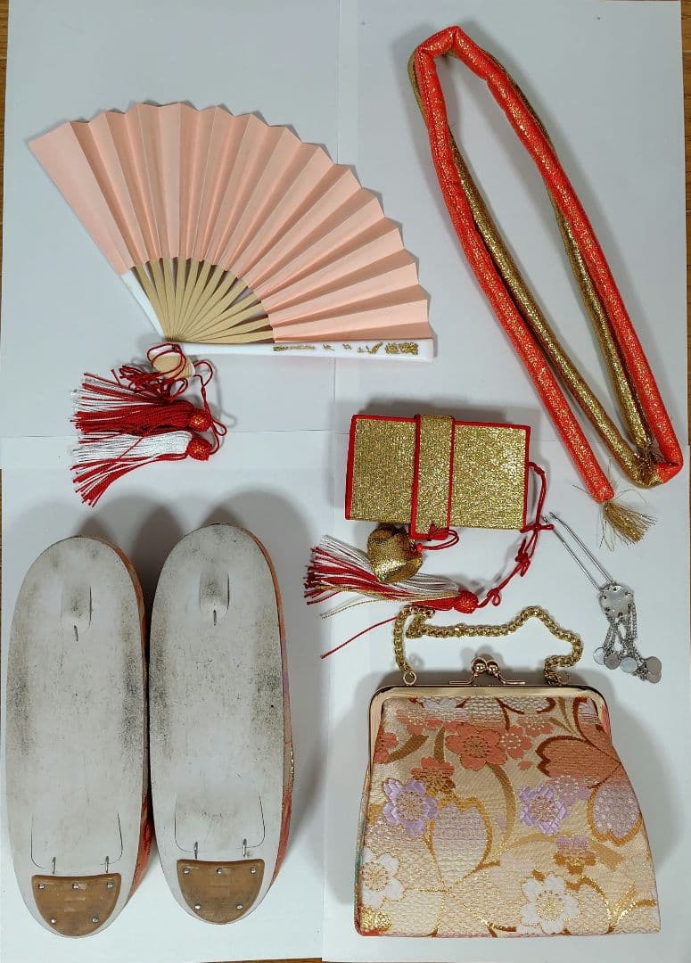 七五三7歳 着物 作り帯 はこせこセット