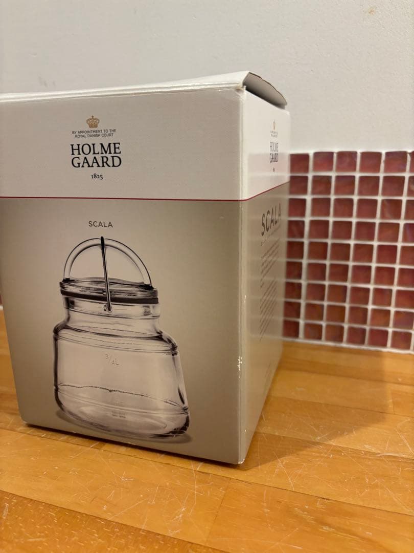 HOLME GAARD SCALA ガラスキャニスター 1L