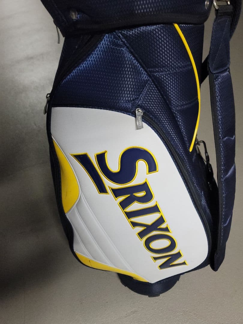 Srixon ゴルフバッグ ネイビー/ホワイト スリクソン