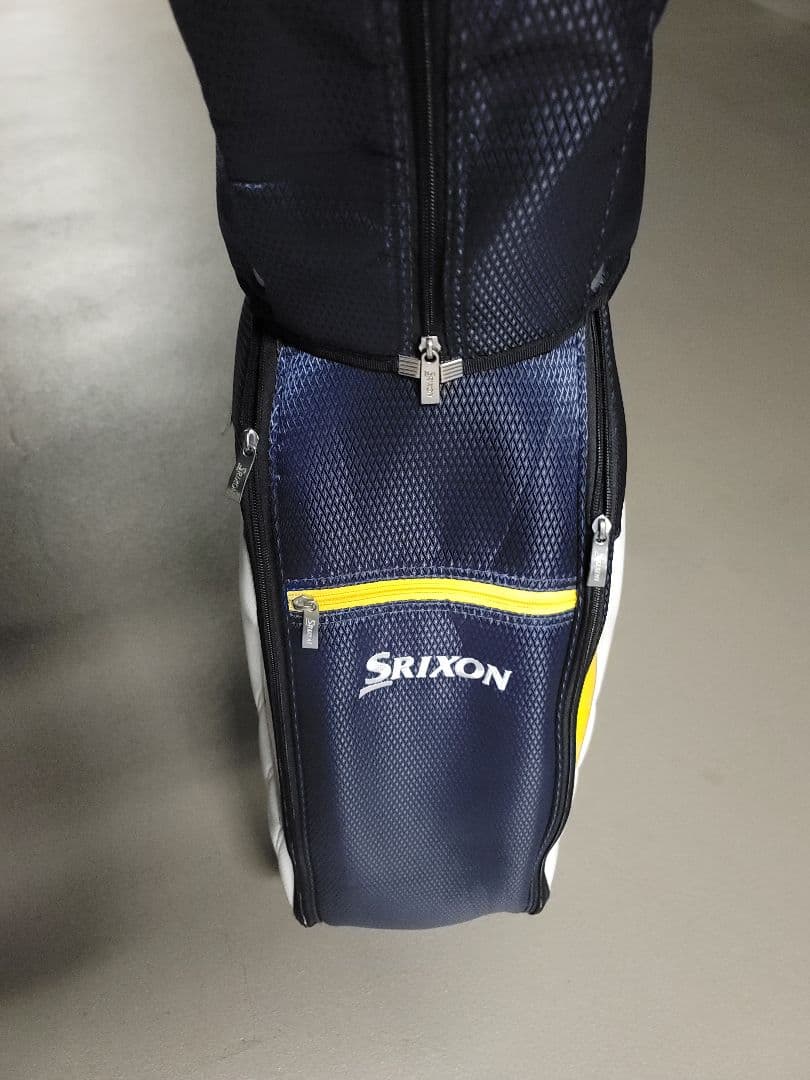 Srixon ゴルフバッグ ネイビー/ホワイト スリクソン