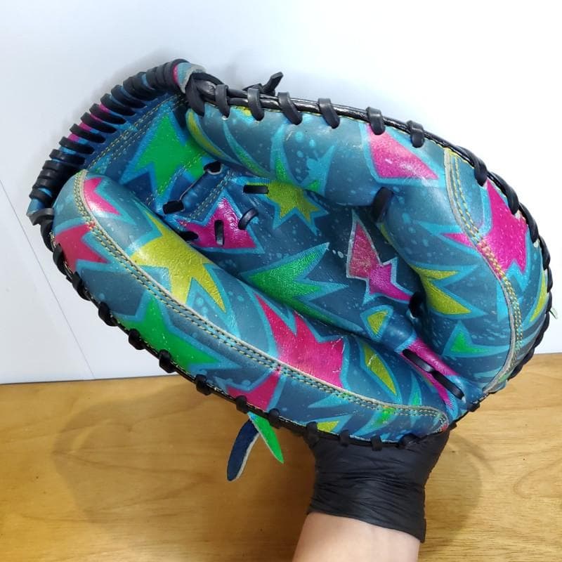 ローリングス クレイジースター 星総柄 キャッチャーミット 軟式グローブ