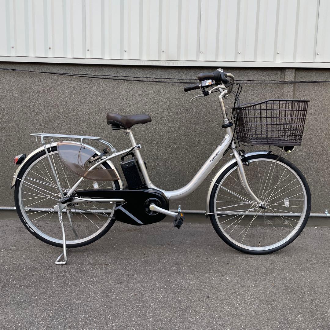 パナソニック電動アシスト自転車24インチ 新型 シルバー