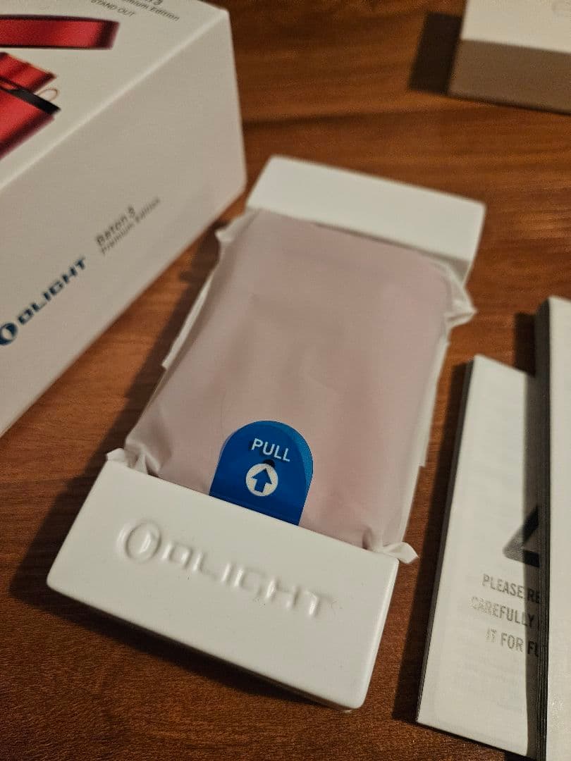 最終値下 おまけ付き olight Baton 3 premium Red