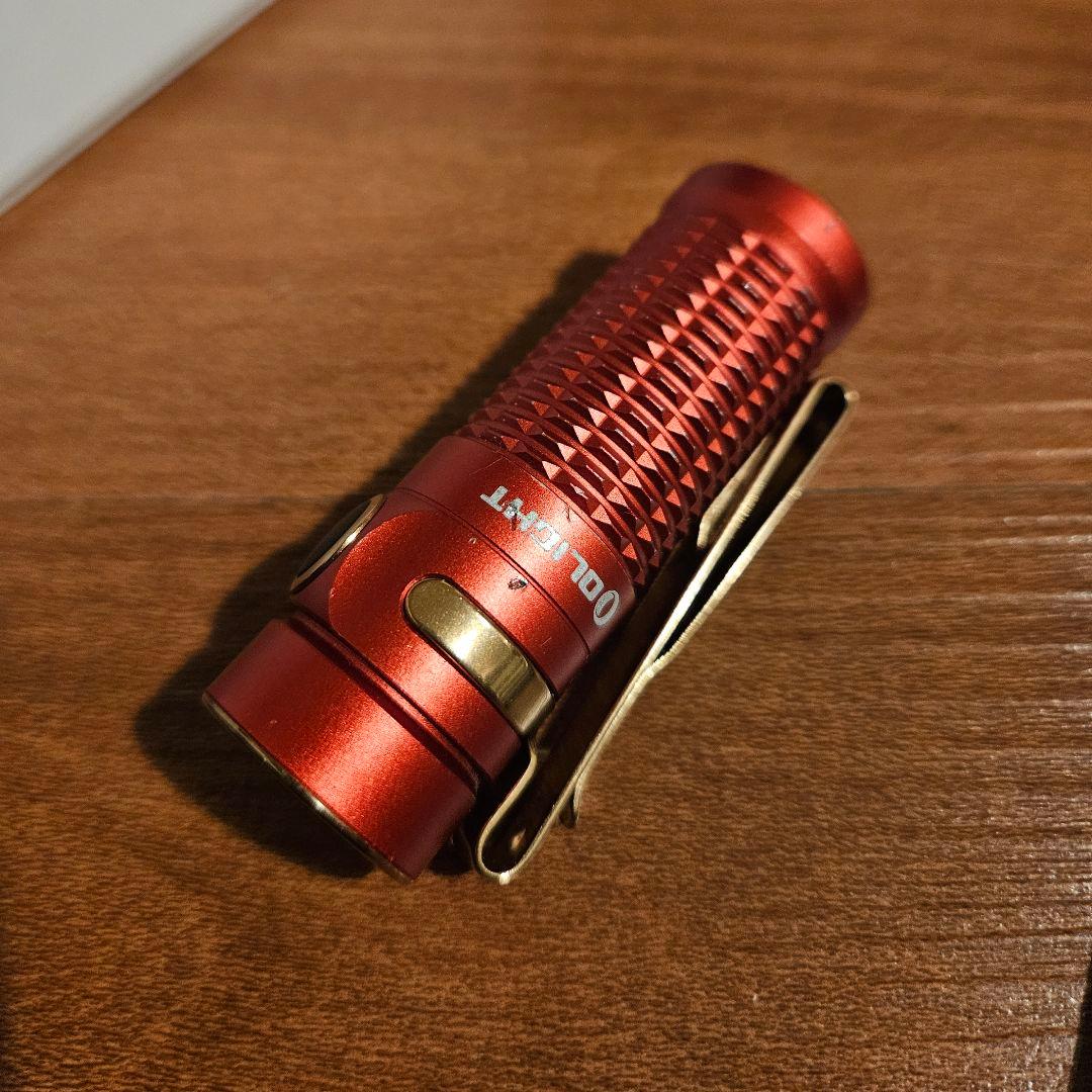 最終値下 おまけ付き olight Baton 3 premium Red