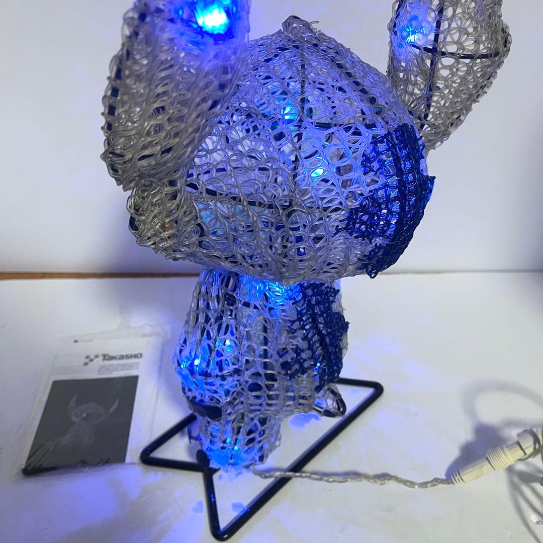スティッチ フィギュア LED 3D モチーフライト イルミネーションクリスマス