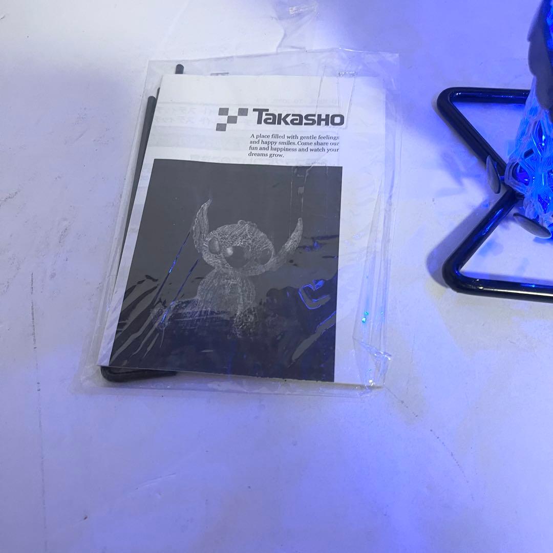 スティッチ フィギュア LED 3D モチーフライト イルミネーションクリスマス