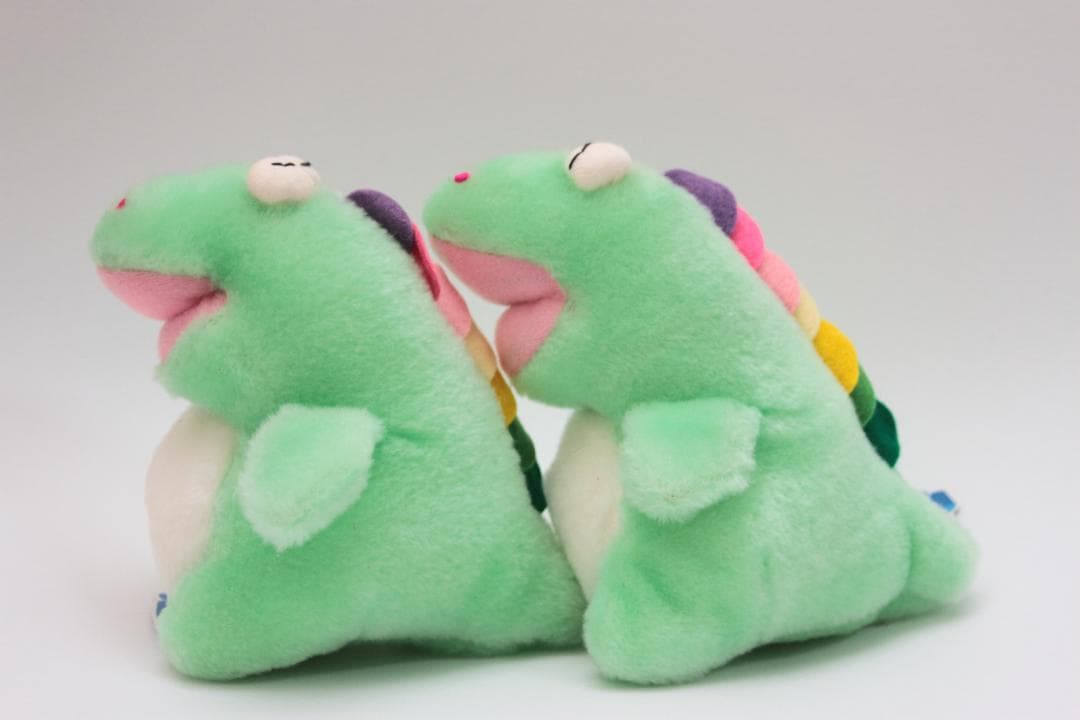 ごきげんザウルス プチ バンダイ ぬいぐるみ 当時物
