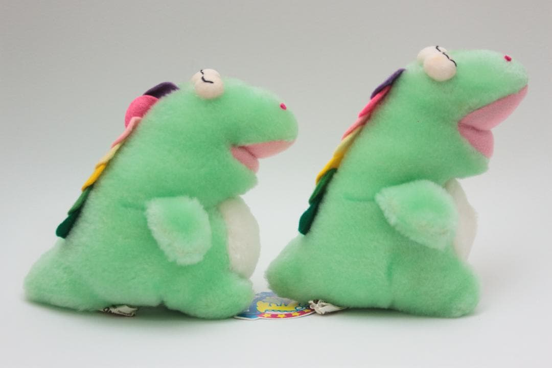 ごきげんザウルス プチ バンダイ ぬいぐるみ 当時物