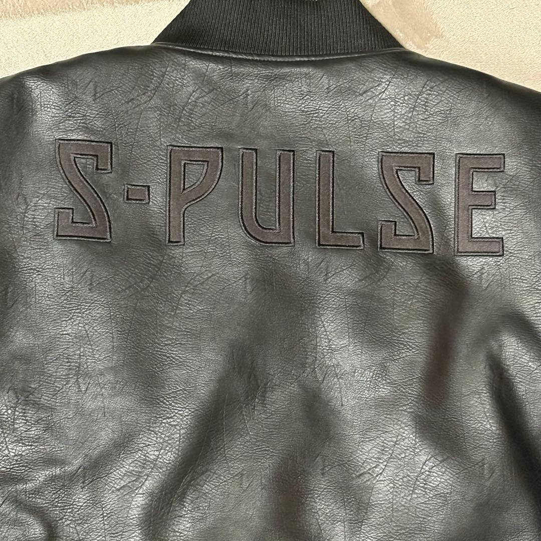 S-PULSE フェイクレザージャケット　2XL