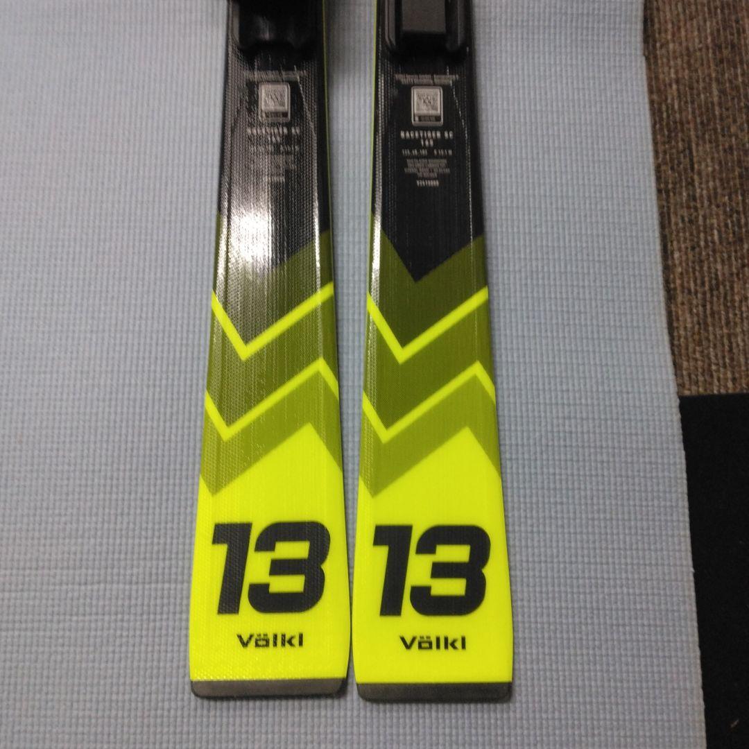 VOLKL RACETIGER SC、黄色、165又は158cm、金具付、未使用