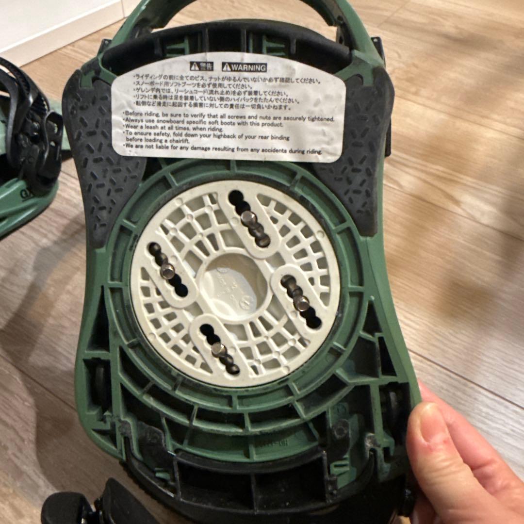 FLUX GX SMサイズ スノーボード ビンディング レディース フラックス