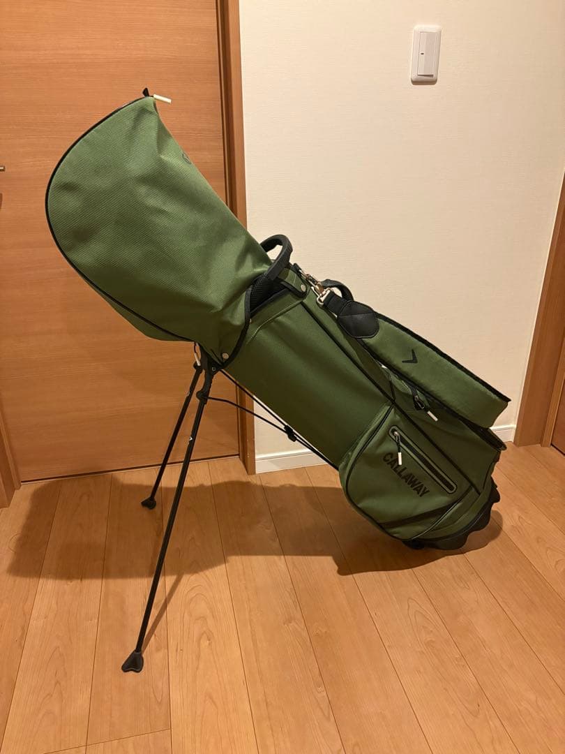 モカ　　CALLAWAY スタンド式キャディバッグ サブバッグ