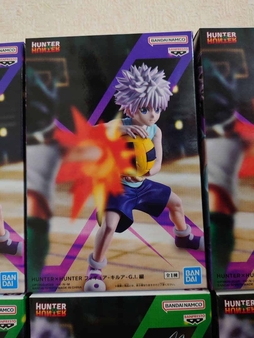 HUNTER×HUNTER フィギュア　G.I.編　ゴン　キルア　ヒソカ　計9個