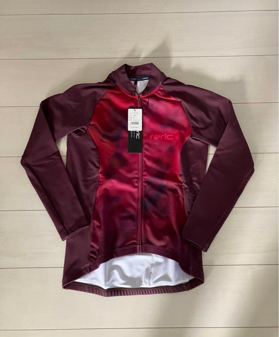 reric ウィメンズ国産サイクルジャージM＋モックネックロングスリーブM