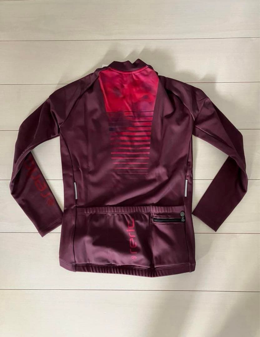 reric ウィメンズ国産サイクルジャージM＋モックネックロングスリーブM