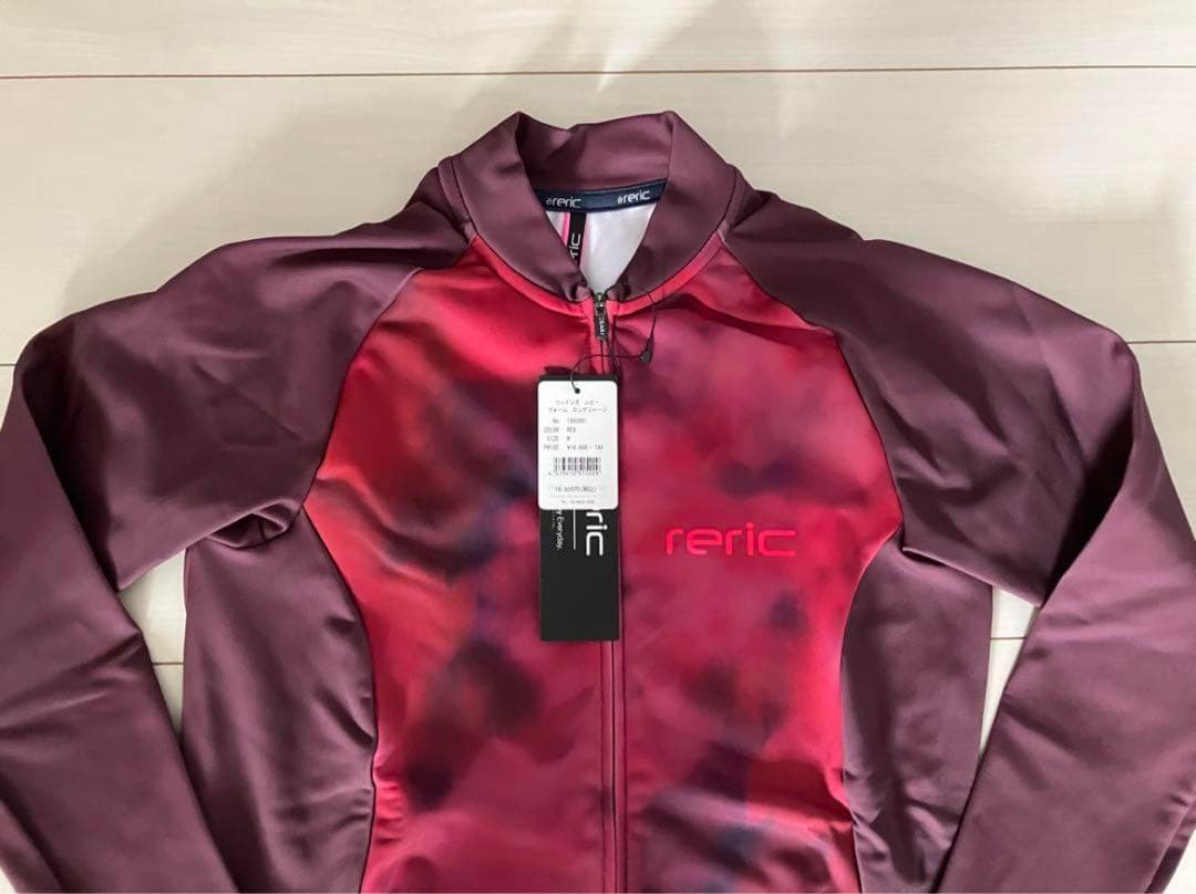 reric ウィメンズ国産サイクルジャージM＋モックネックロングスリーブM
