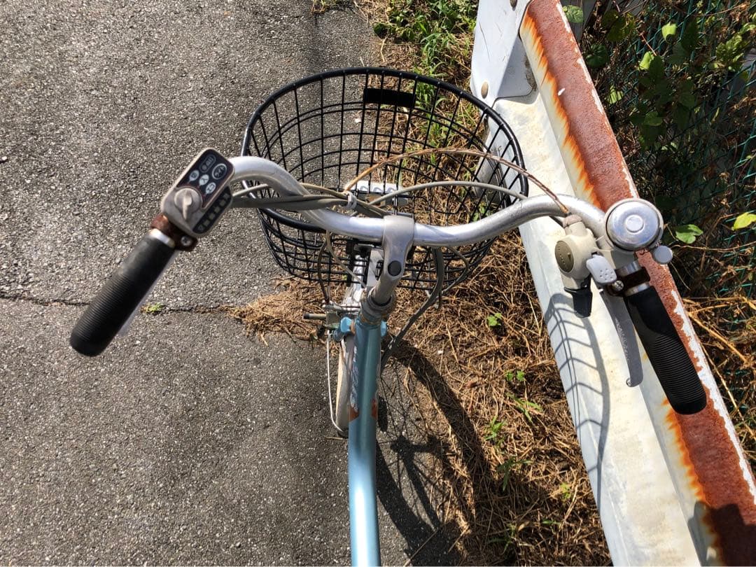 [389]送料無料 ヤマハ電動自転車 PAS 三輪車 バッテリー・充電器付き