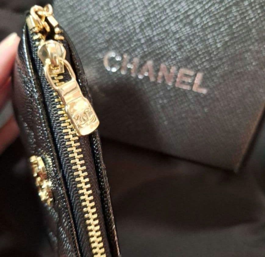 大人気❣️CHANELゴールドロゴ ケース ノベルティ ラスト一点♡