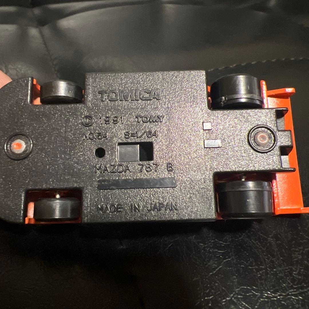 トミカ No.34 マツダ 787B 日本製 タンポ無し 試作品