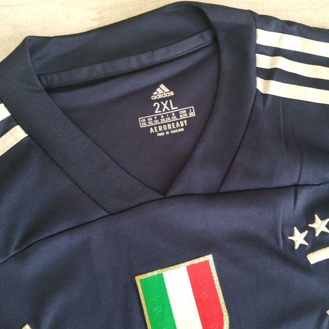 adidas Juventus シャツ ネイビー　ユニフォーム　2XL