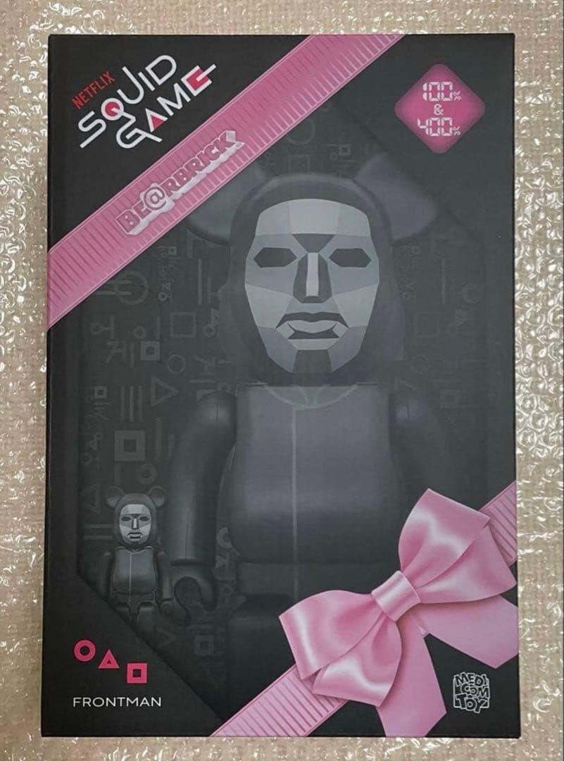 その他 BE@RBRICK SQUID GAME FRONTMAN 100%&400%