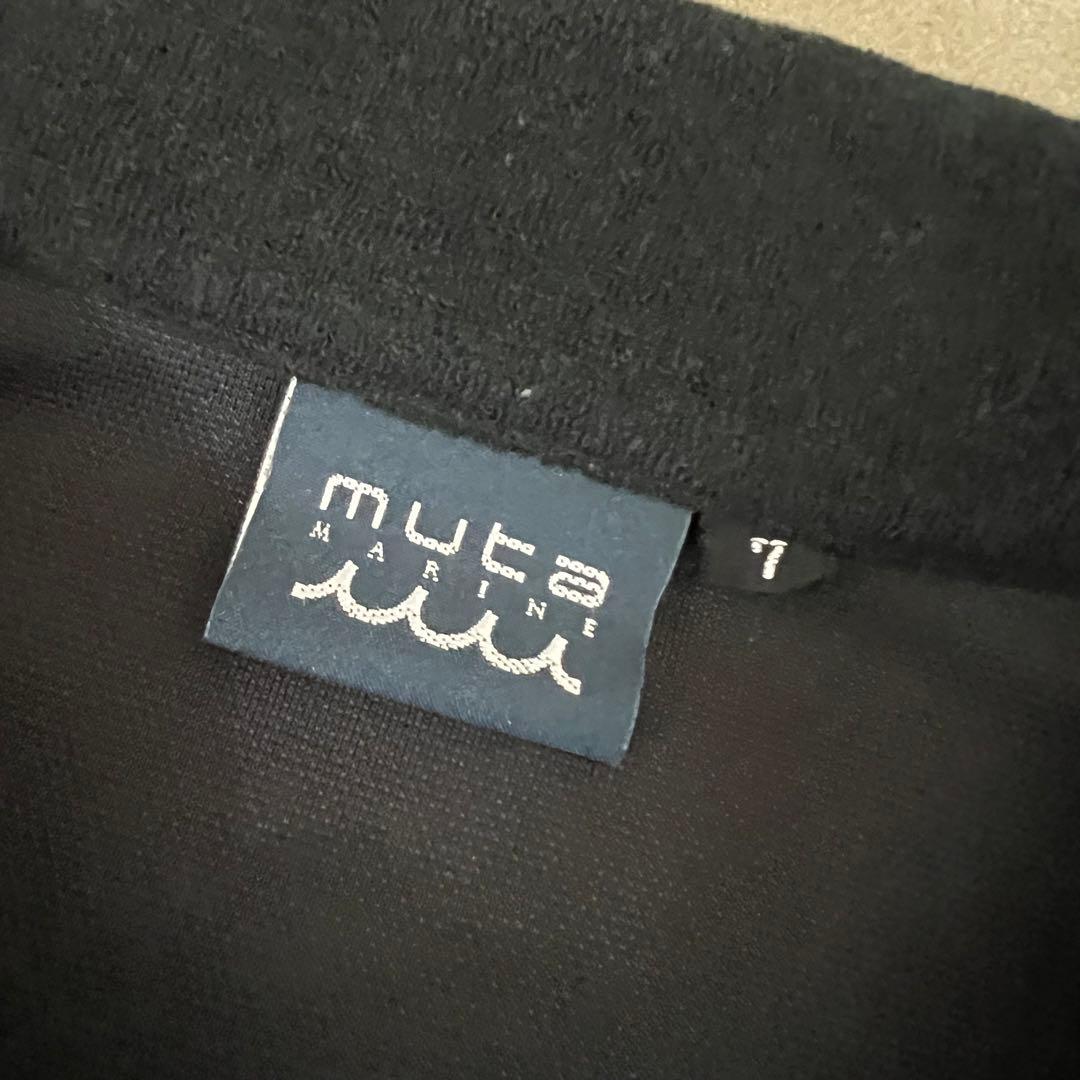 muta MARINE ムータマリン　ロゴ　ポロシャツ　メンズ　ブラック　黒　7