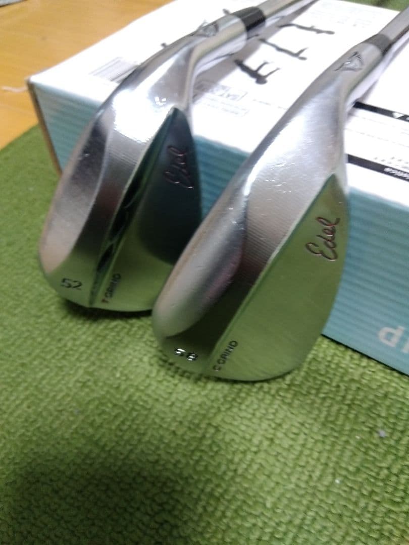 イーデル　Ｅｄｅｌ　ＧＯＬＦ　ＳＭＳウェッジ　　52.58°　2本セット