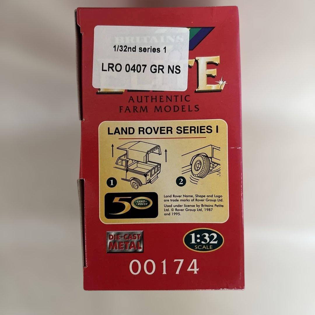 BRITAINSの高級ラインの忠実再現車 LAND ROVER　 シリーズ1
