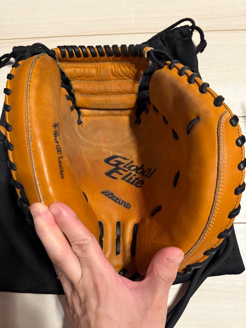ZETT軟式グローブ& Global Eliteキャッチャーミット軟式