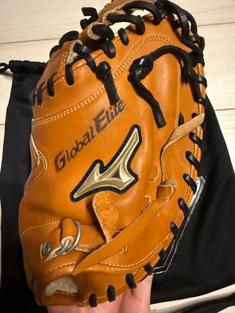 ZETT軟式グローブ& Global Eliteキャッチャーミット軟式