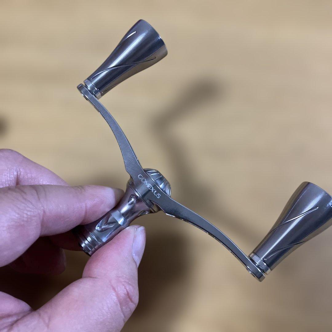 美品　ダイワ用　ゴメクサス　チタン　ダブルハンドル　スタンド　セット