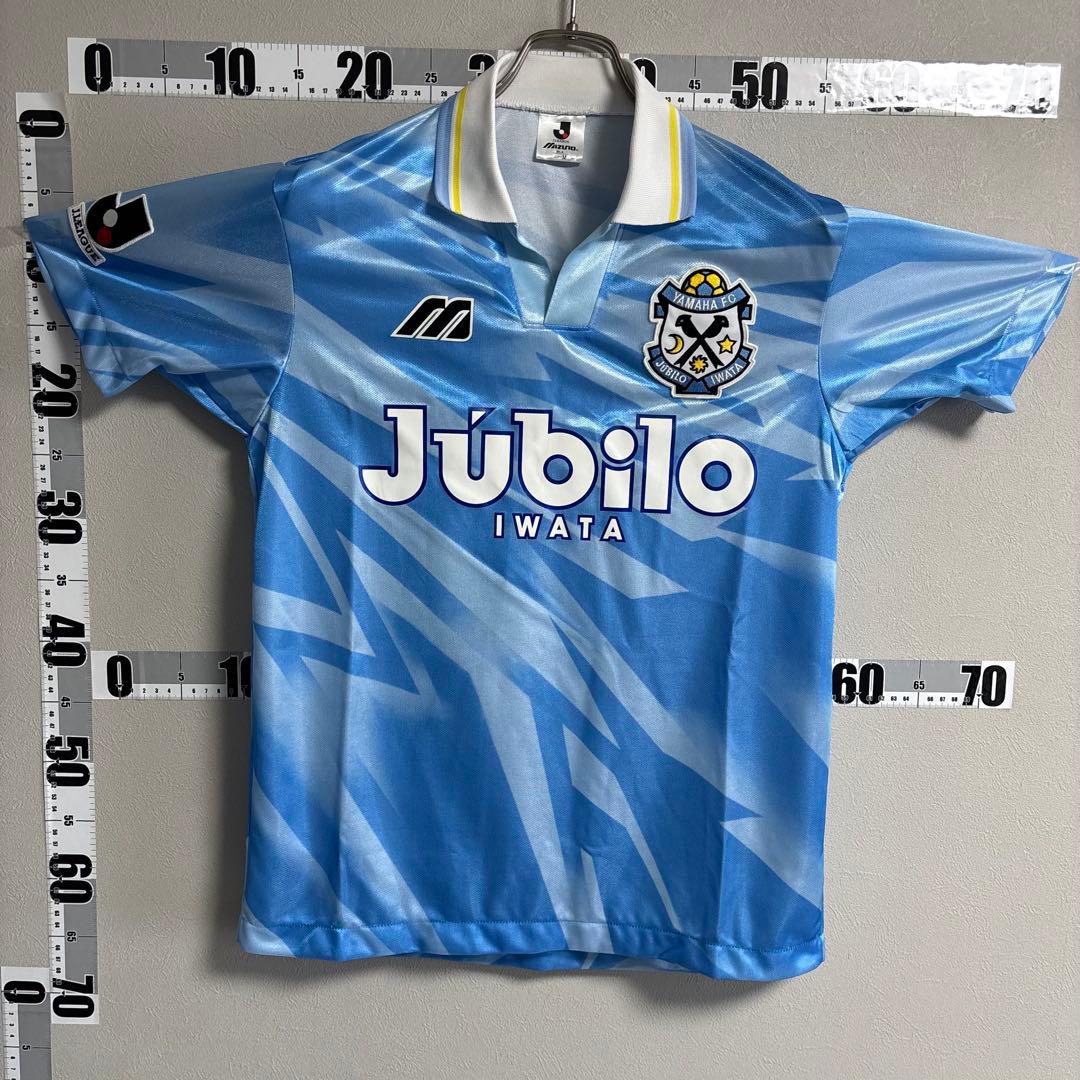初代 美品 JUBILO ジュビロ磐田 ミズノ ユニフォーム ゲームシャツ Ｍ