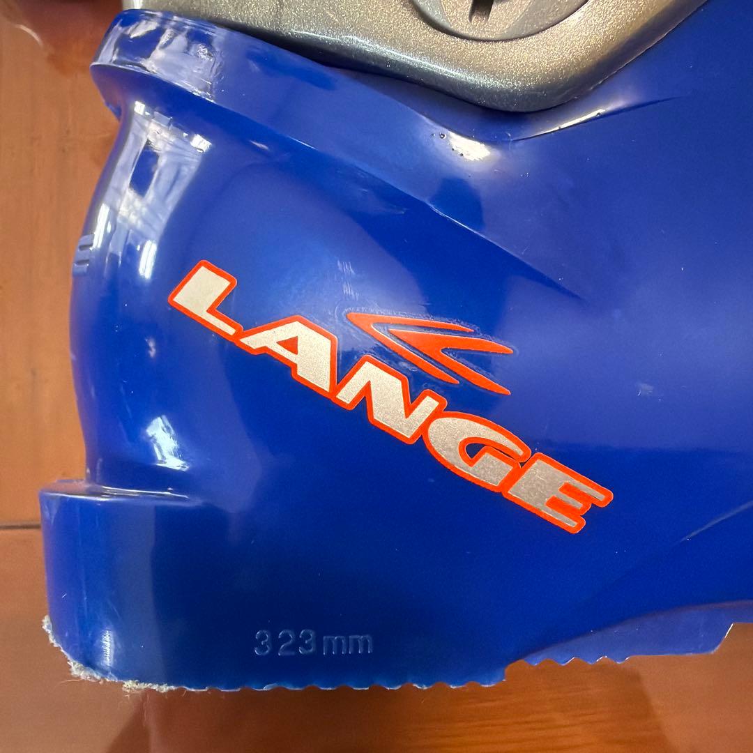 LANGE RACE 110 スキーブーツ 青
