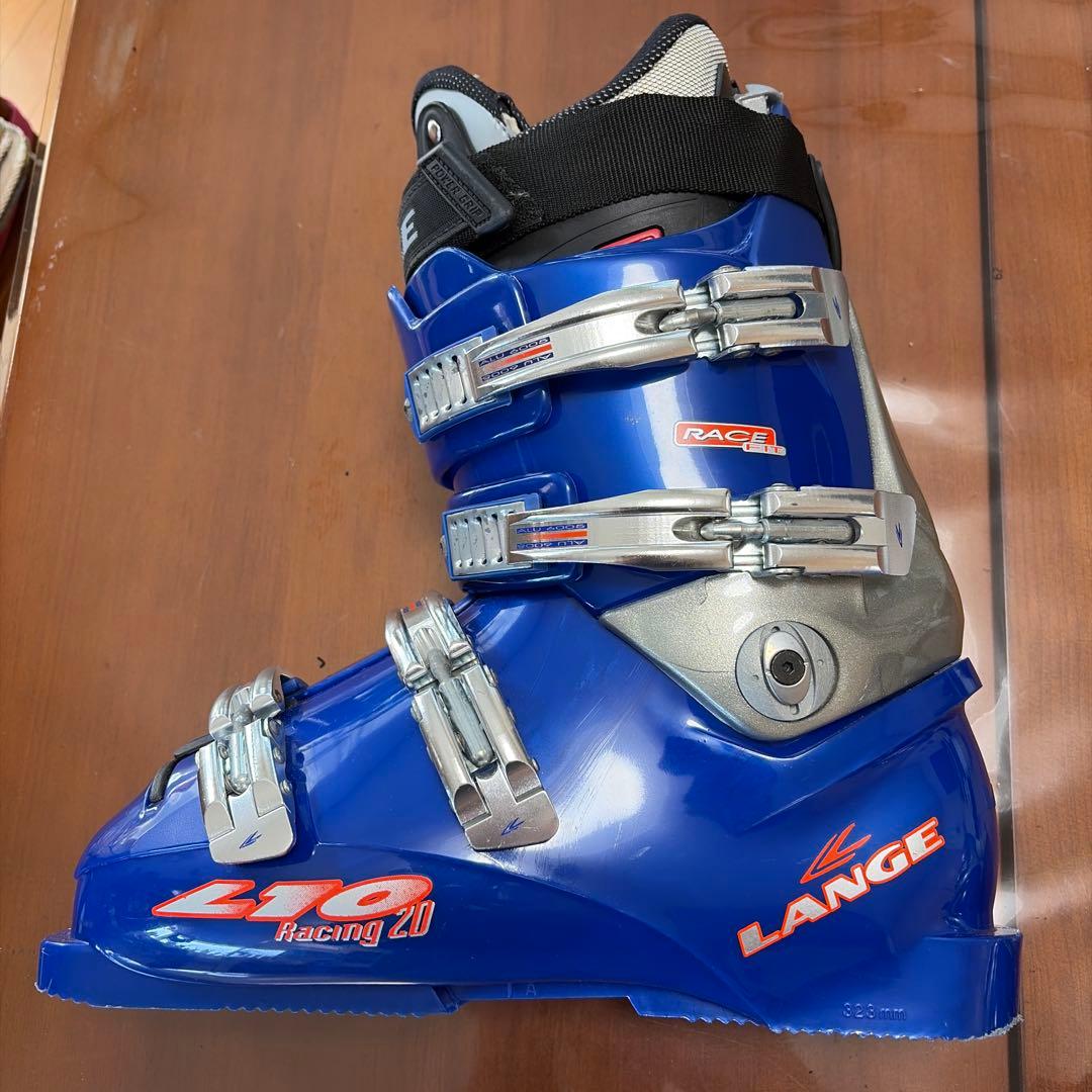 LANGE RACE 110 スキーブーツ 青