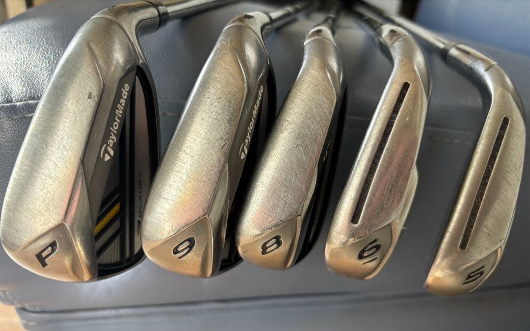 TaylorMade ロケットブレイズアイアンP, 9, 8, 6, 5
