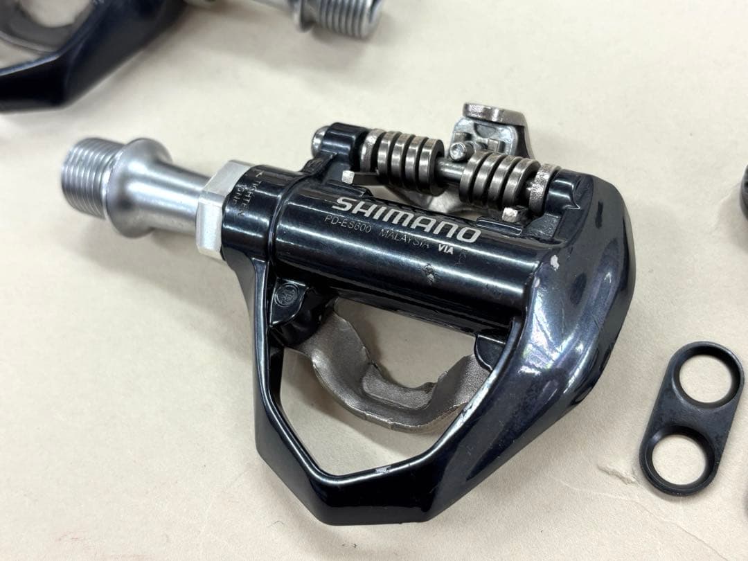 219【中古】SHIMANO　SPDペダル PD-ES600　新品クリート付き