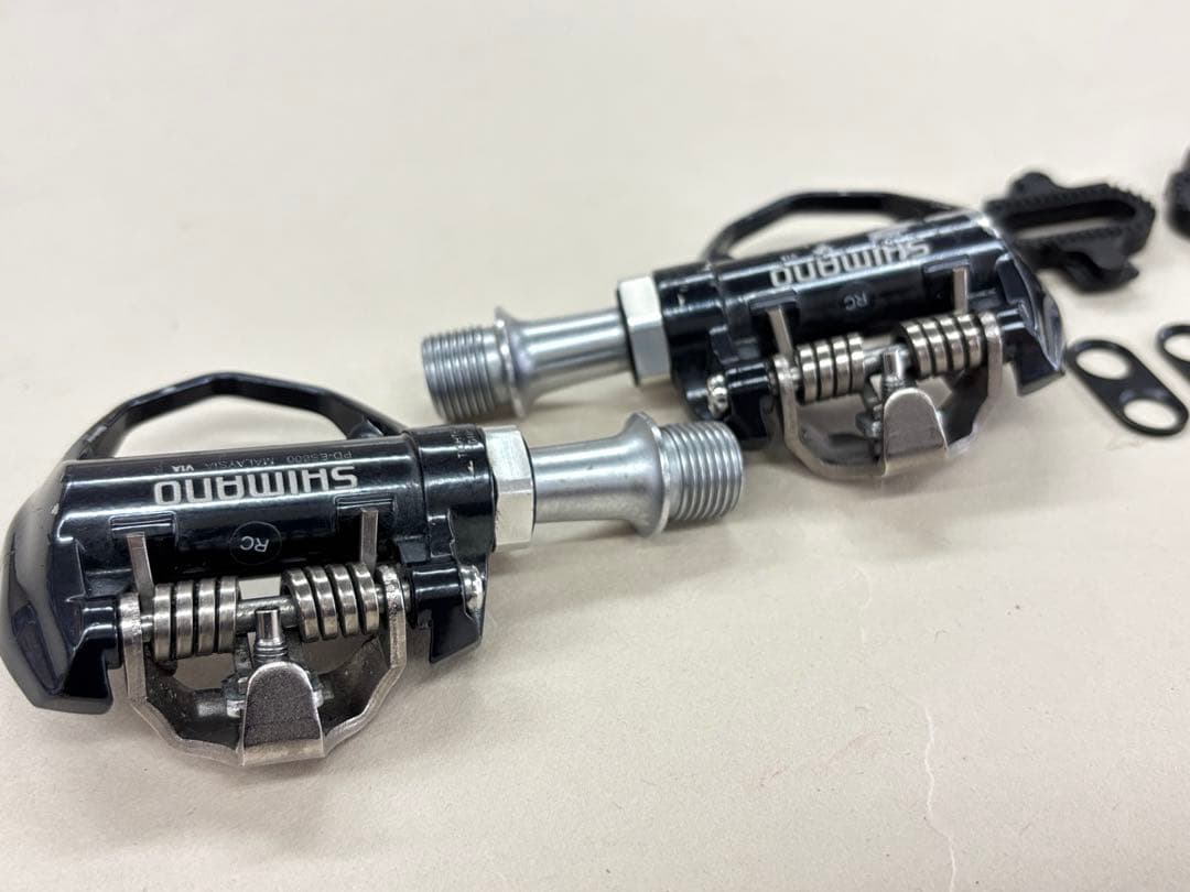 219【中古】SHIMANO　SPDペダル PD-ES600　新品クリート付き