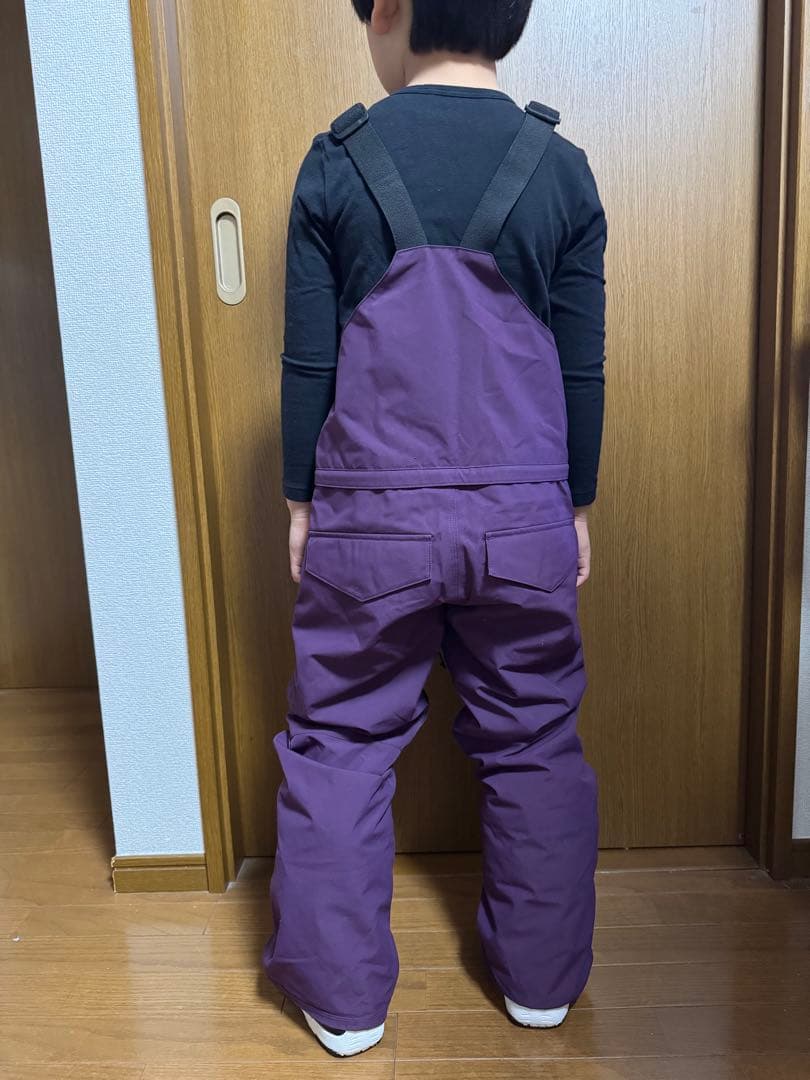 volcom 子供用スノーボードウエア　ビブパンツ　6y