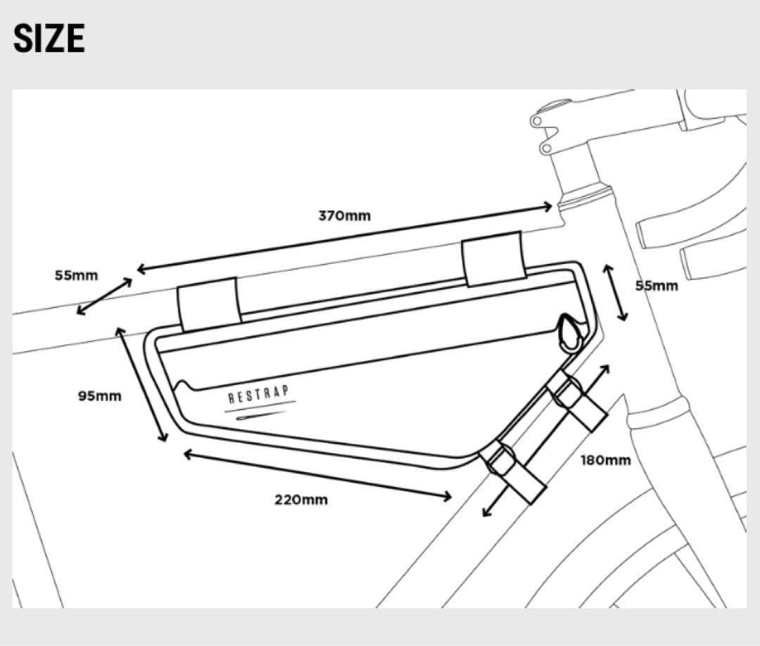 アクセサリー RESTRAP RACE FRAME BAG