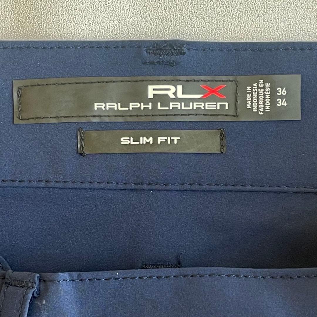 美品 RLX ラルフローレン ゴルフパンツ ネイビー 薄手 スリムフィット 36