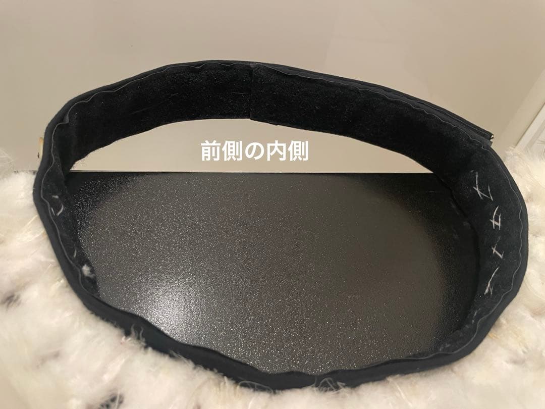 AREMITI ヒップベルト 茶×白　Mサイズ　※シェル破損ありグルーで修理済