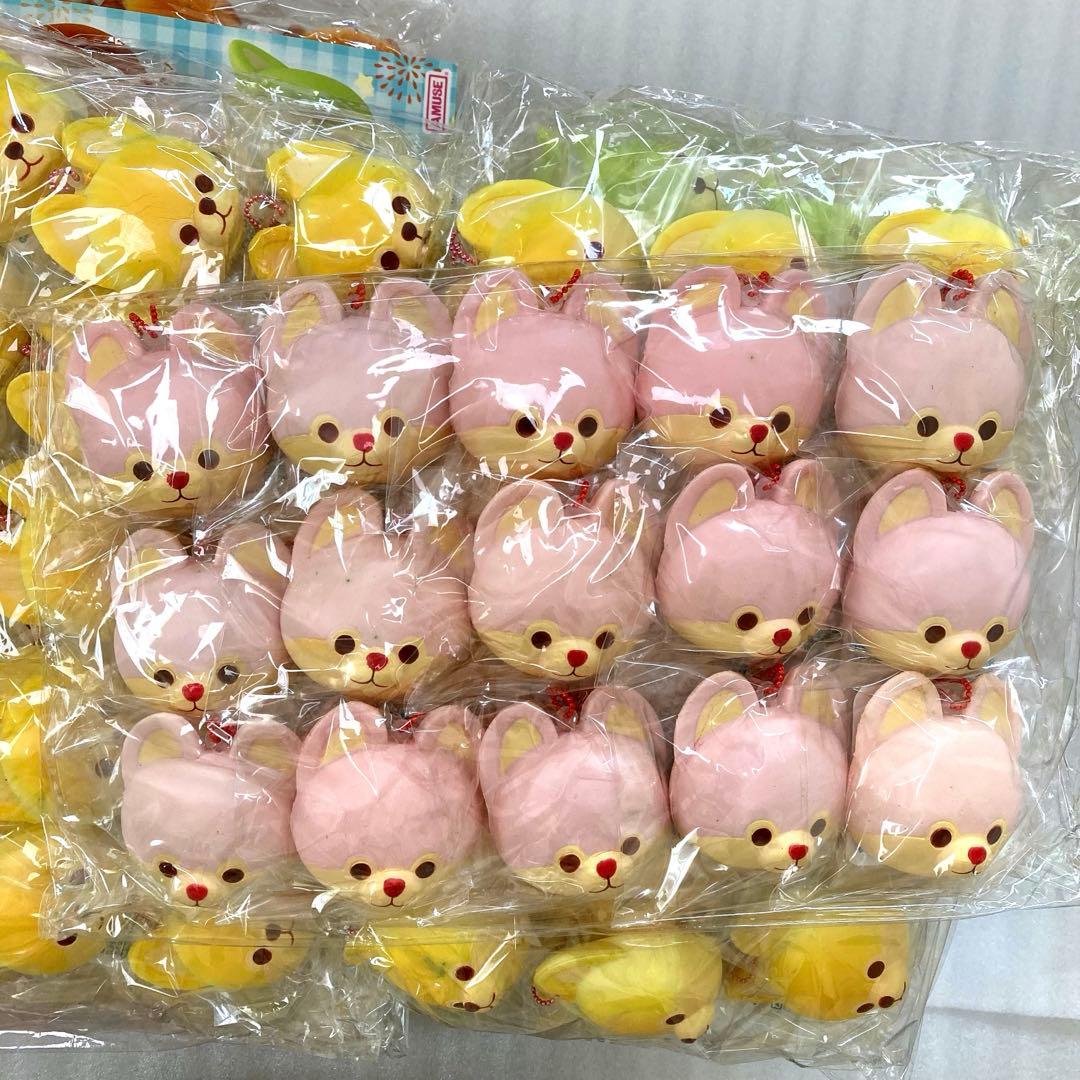 豆しば三兄弟 スクイーズ 焼きたてパン屋さん 全種セット マスコット