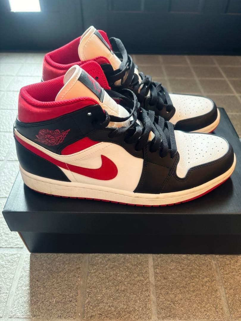 Nike Air Jordan 1 ブラック/ホワイト/レッド【27.5】即買可