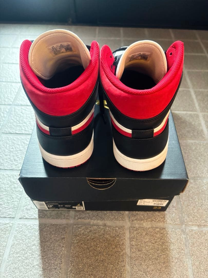 Nike Air Jordan 1 ブラック/ホワイト/レッド【27.5】即買可