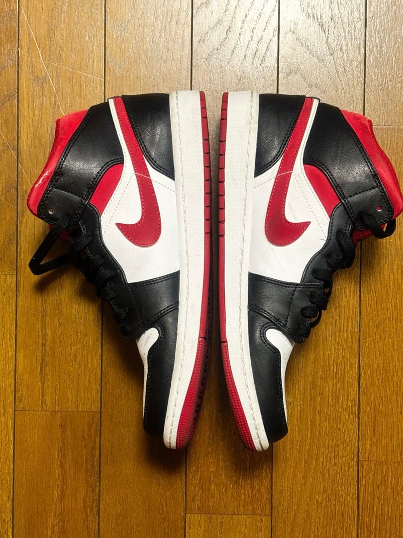 Nike Air Jordan 1 ブラック/ホワイト/レッド【27.5】即買可