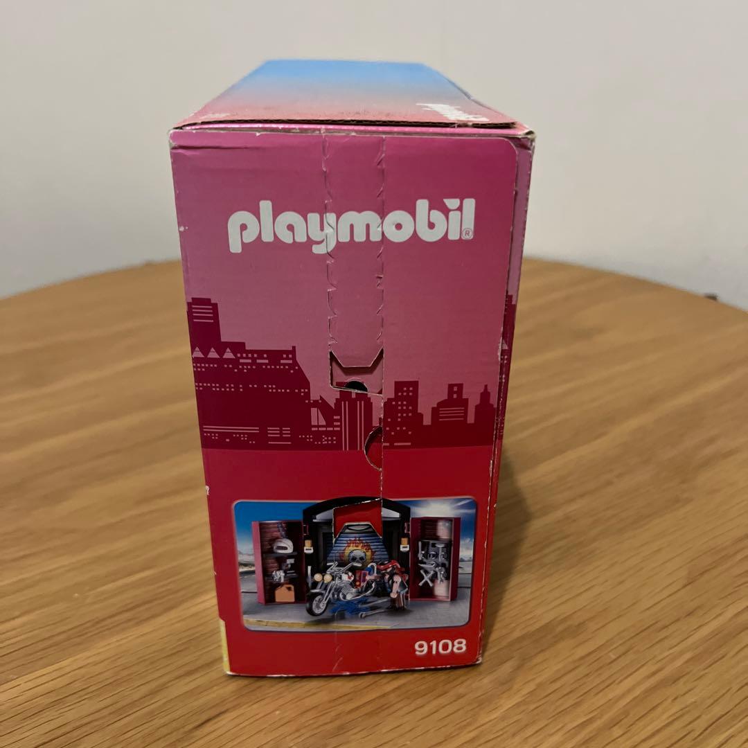 Playmobil バイクショップ 9108 新品