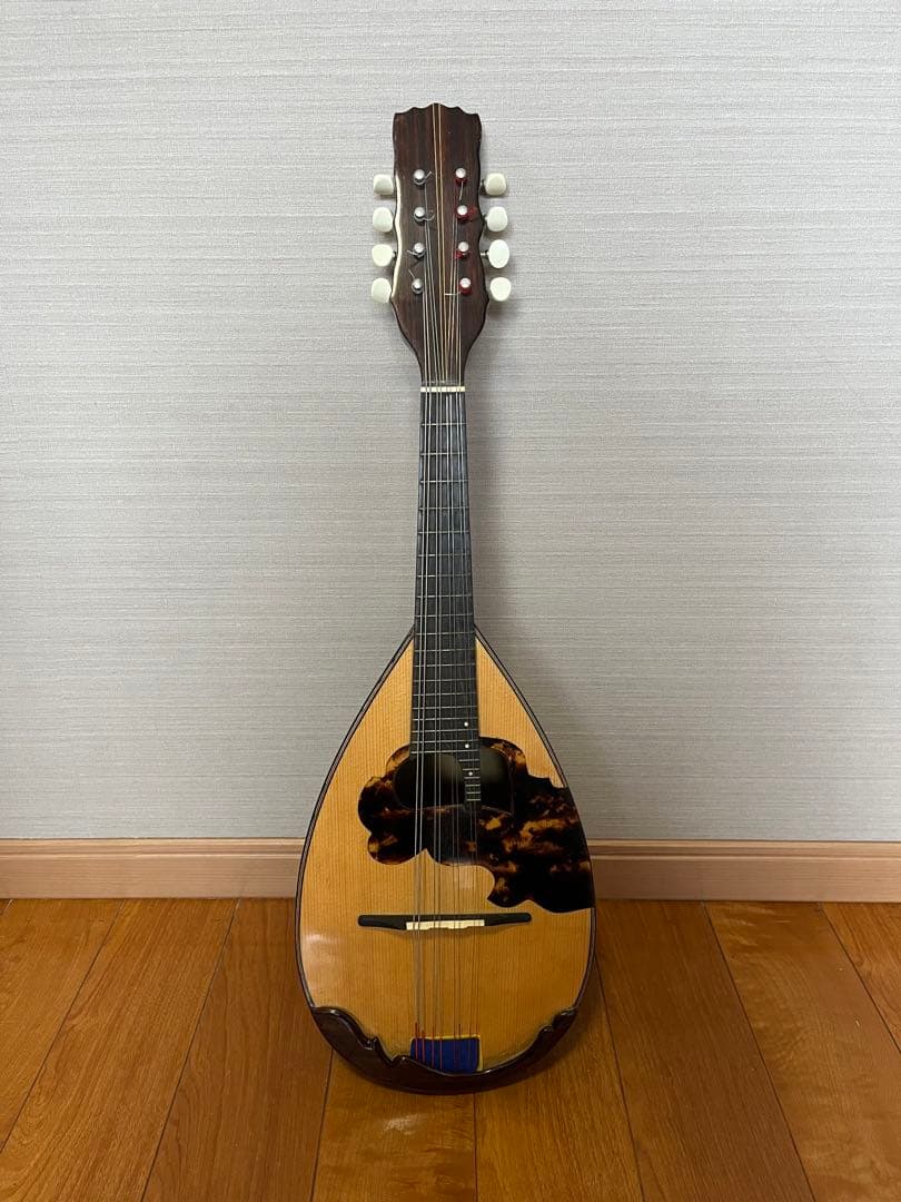 中古 マンドリン 渡邊精次 anno 1995 ケース付き 鍵付き