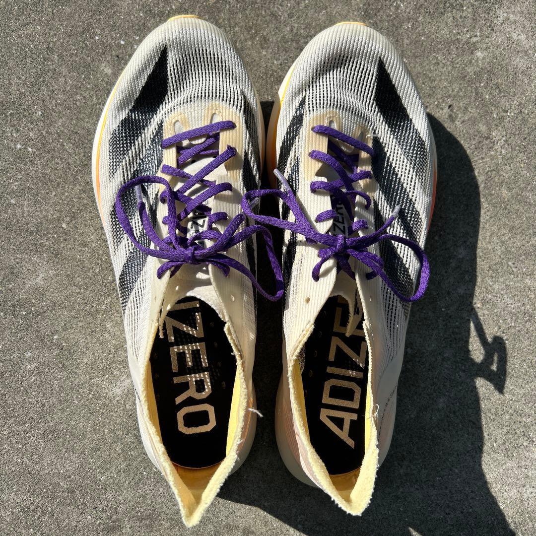 adizero Takumi Sen 10 ホワイト/イエロー