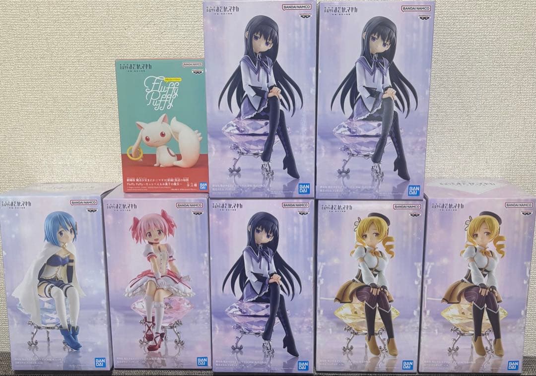 劇場版 魔法少女まどか☆マギカ フィギュア 8点セット まとめ売り