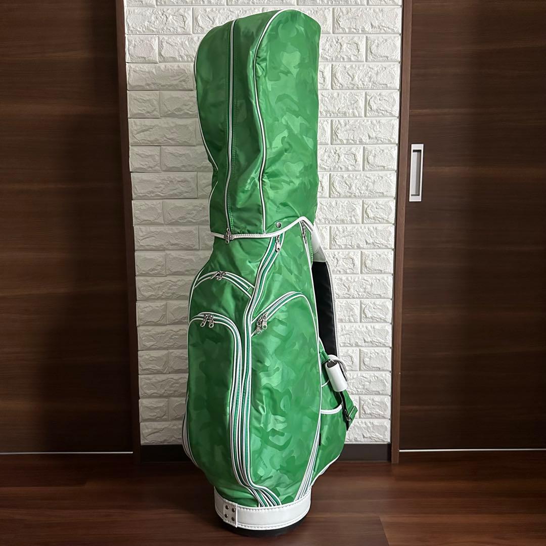 美品 希少 MARK&LONA Gauge Camo Cart Bag グリーン
